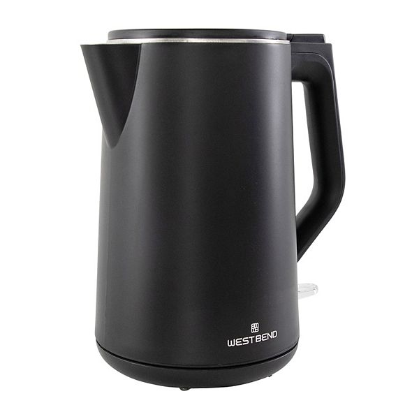 West Bend 1.5 Liter Electric Kettle - Black