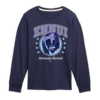 Disney / Pixar's Inside Out 2 Boys 8-20 Already Bored Ennui Long Sleeve Graphic Tee