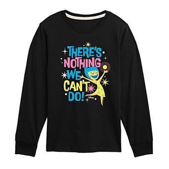 Disney / Pixar's Inside Out 2 Boys 8-20 Nothing We Can't Do Joy Long Sleeve Graphic Tee