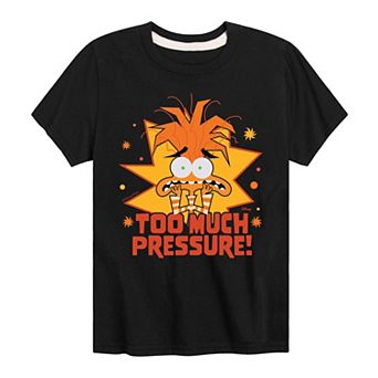 Disney / Pixar's Inside Out 2 Boys 8-20 Too Much Pressure Anxiety Graphic Tee