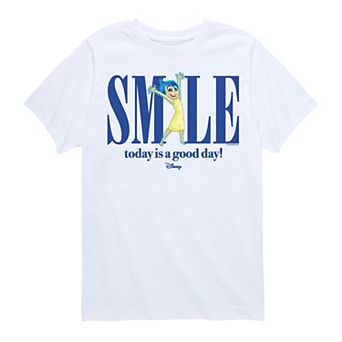 Disney / Pixar's Inside Out 2 Boys 8-20 Joy Smile Graphic Tee