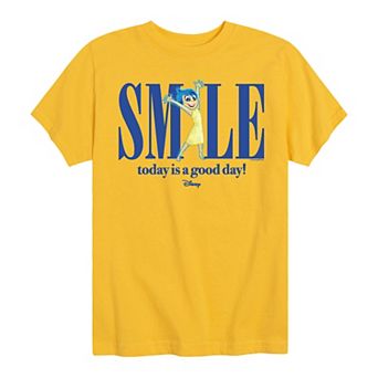 Disney / Pixar's Inside Out 2 Boys 8-20 Joy Smile Graphic Tee