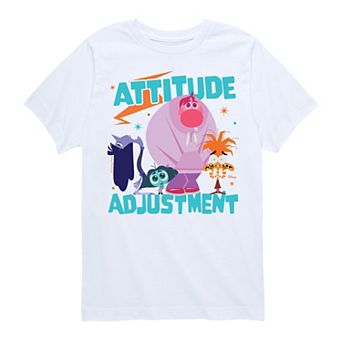 Disney / Pixar's Inside Out 2 Boys 8-20 Attitude Adjustment Graphic Tee
