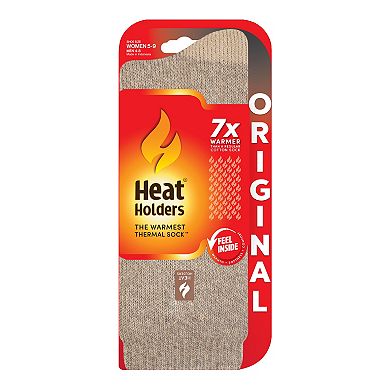 Women's Heat Holders Original 7x Warmer Twist Crew Socks