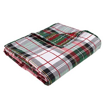 Levtex Home Spencer Plaid Quilted Throw Blanket