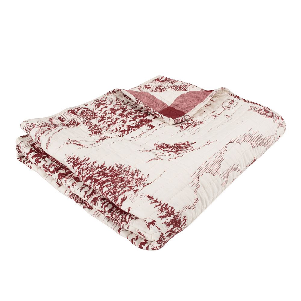 Sleigh Ride Serenade Quilted Blanket NCU0NT1957
