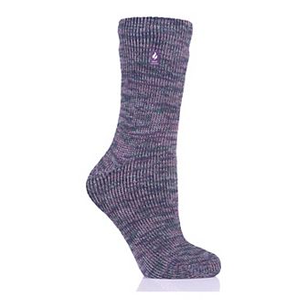 Women's Heat Holders Original 7x Warmer Multi Twist Crew Socks