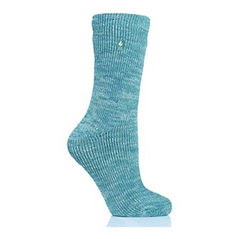 Women's Heat Holders Original 7x Warmer Multi Twist Crew Socks