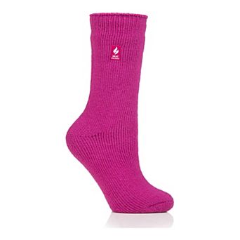 Women's Heat Holders Lite 5x Warmer Solid Crew Socks