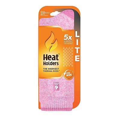 Women's Heat Holders Lite 5x Warmer Twist Crew Socks