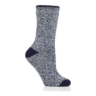 Women's Heat Holders Lite 5x Warmer Twist Crew Socks