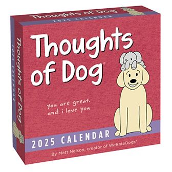 Andrews & McMeel Thoughts of Dog 2025 Day-to-Day Calendar