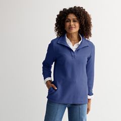 Womens Croft & Barrow Hoodies & Sweatshirts Career Clothing