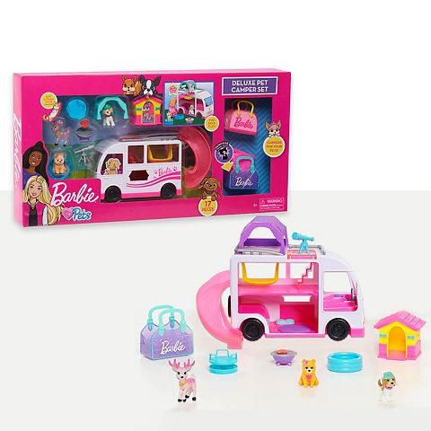 Детские куклы Barbie Deluxe Pet Camper Set