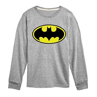 Boys 8-20 DC Comics Batman Classic Bat Shield Long Sleeve Graphic Tee