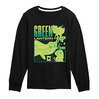 Boys 8-20 DC Super Hero Girls Green Lantern Long Sleeve Graphic Tee