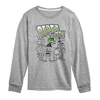 Boys 8-20 Teen Titans Go! Beast Boy Long Sleeve Graphic Tee