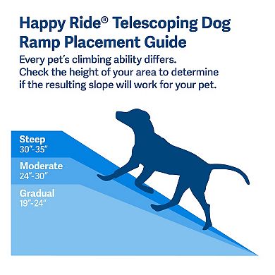 PetSafe® Happy Ride™ Deluxe Telescoping Dog Ramp