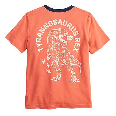 Boys 4-12 Jumping Beans® Short Sleeve Printed Pocket Tee