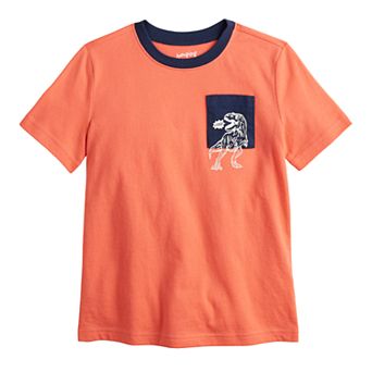 Boys 4-12 Jumping Beans® Short Sleeve Printed Pocket Tee