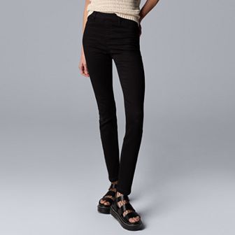 Women's Simply Vera Vera Wang Mid-Rise Denim Shaping Leggings