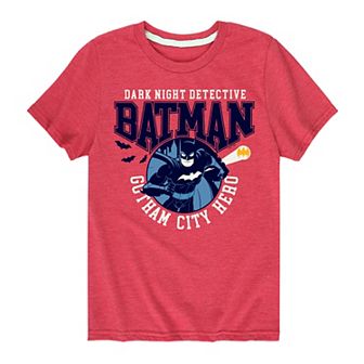Boys 8-20 DC Comics Batman Collegiate Graphic Tee
