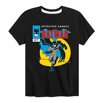 Boys 8-20 DC Comics Batman Comic Cover Graphic Tee