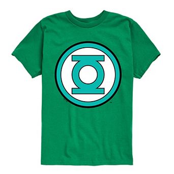 Boys 8-20 DC Comics Green Lantern Logo Shield Graphic Tee