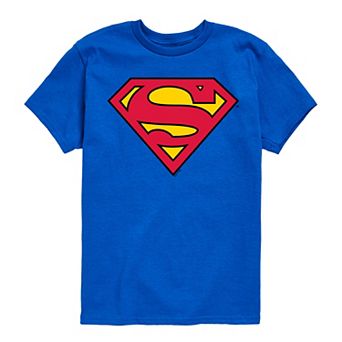 Boys 8-20 DC Comics Superman Classic Logo Shield Graphic Tee