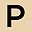 Gold Tone P