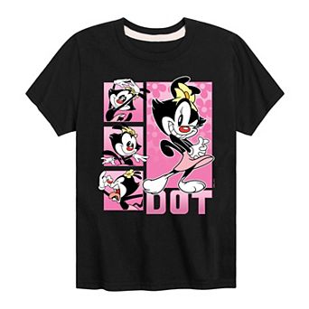 Boys 8-20 Animaniacs Dot Collage Graphic Tee