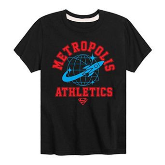 Boys 8-20 DC Comics Superman Metropolis Athletics Graphic Tee