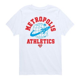 Boys 8-20 DC Comics Superman Metropolis Athletics Graphic Tee