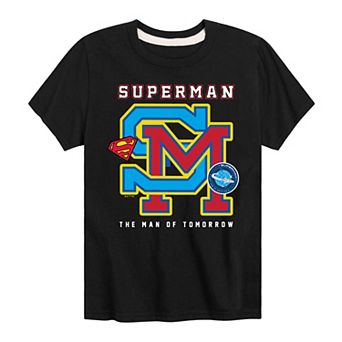 Boys 8-20 DC Comics Superman The Man Of Tomorrow Graphic Tee