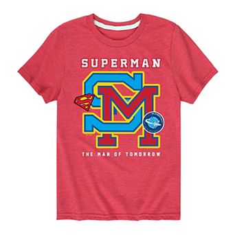 Boys 8-20 DC Comics Superman The Man Of Tomorrow Graphic Tee