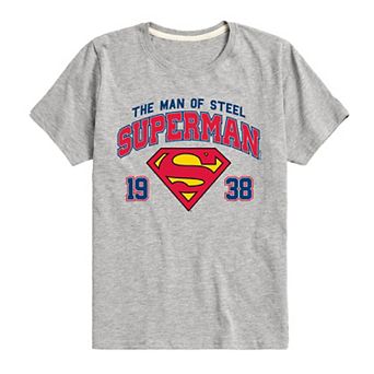 Boys 8-20 DC Comics Superman The Man Of Steel Graphic Tee