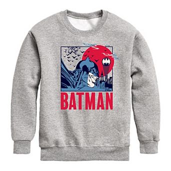 Boys 8-20 DC Comics Batman Gotham City Fleece Sweatshirt