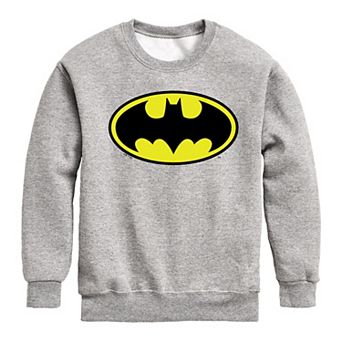 Boys 8-20 DC Comics Batman Classic Bat Shield Fleece Sweatshirt