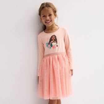 Disney's Moana Girls 4-12 Long Sleeve Graphic Tutu Dress by Jumping Beans®