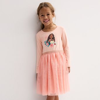 Disney's Moana Girls 4-12 Long Sleeve Graphic Tutu Dress by Jumping Beans®