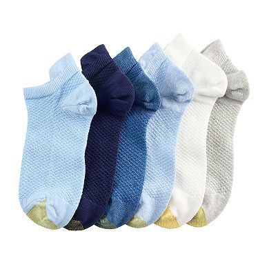 Women's GOLDTOE® 6-pk. Henley Tab No-Show Socks