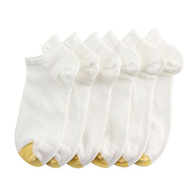 Women's GOLDTOE® 6-pk. Henley Tab No-Show Socks