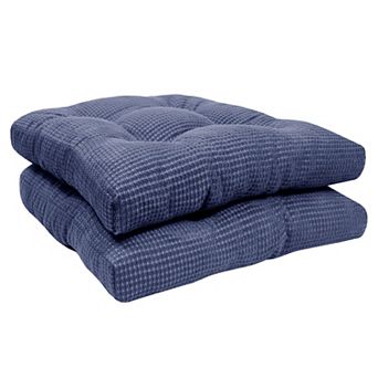 Sweet Home Fluffy Memory Foam Non-Slip Chair Cushion Pad 2 pk