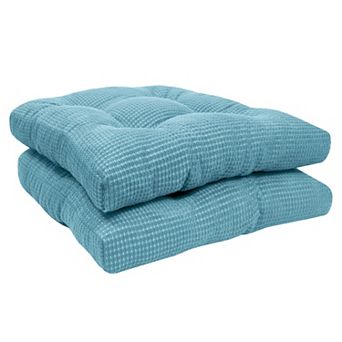 Sweet Home Fluffy Memory Foam Non-Slip Chair Cushion Pad 2 pk