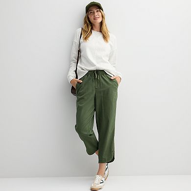 Women's Sonoma Goods For Life® Tulip Hem Capri Pants