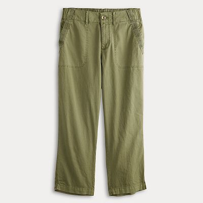 その他ブランド / cappopera/ボトム/42/--/GRN Women's Sonoma Goods For Life® Utility Capri Pants