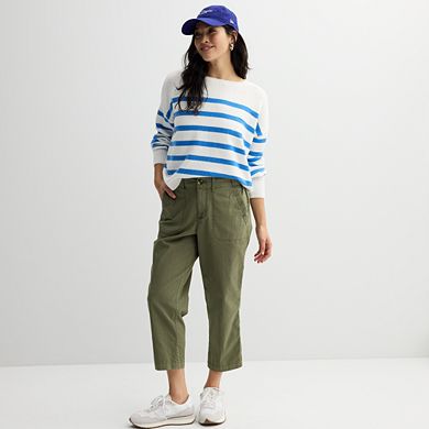 Petite Sonoma Goods For Life® Utility Capri Pants