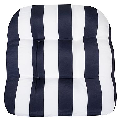 Sweet Home Havana Striped Tufted Patio Seat Cushion 2-pk.