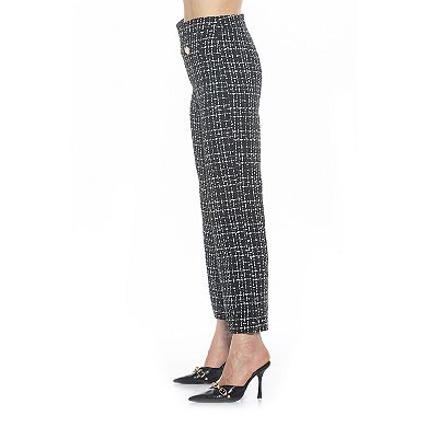 Women's ALEXIA ADMOR Jayden Wide-Leg Tweed Pants