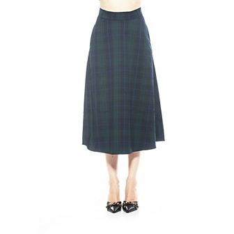 Women's ALEXIA ADMOR Twill Maxi Skirt